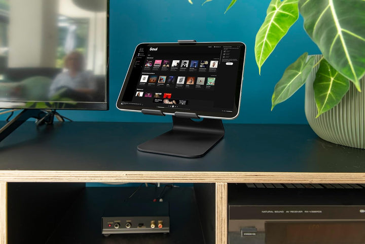 Tabdoq sehr solide und universelle Tablet Tischhalterung kombinierbar mit Allen Tablets und iPad's v