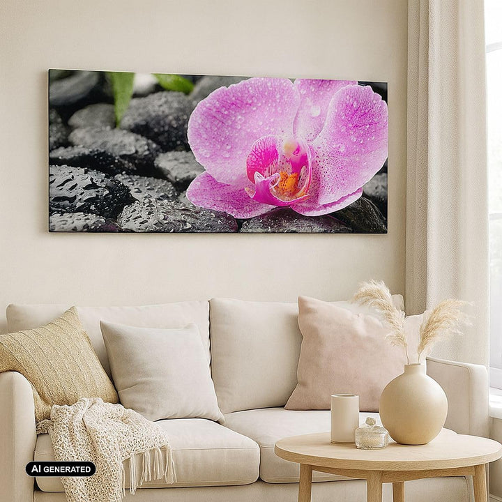Panorama Bilder auf Leinwand Asien bambus schönheit kultur Leinwandbild 90x30cm Wandbilder Dekoratio