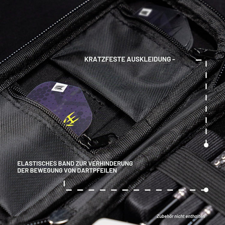 Target Darts Luke Littler Takoma Wallet – Dart-Etui und Halter für Stahlspitzen- oder Softspitzen-Da