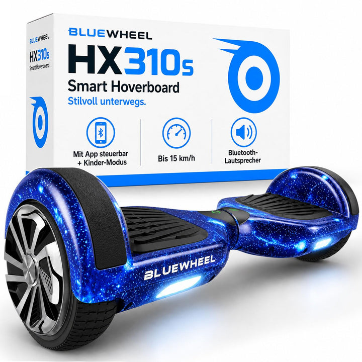 Bluewheel 6,5" Premium Hoverboard HX310s, Hoverboard Kinder, Elektro Board, Deutsches Qualitätsunter