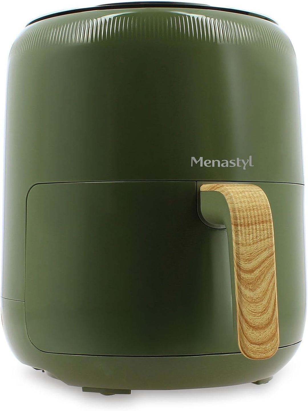 MENASTYL - Fritteuse ohne Heissluftöl Colorama – Oliv – ohne PFAS – 4,5 l – 8 Programme – Temperatur