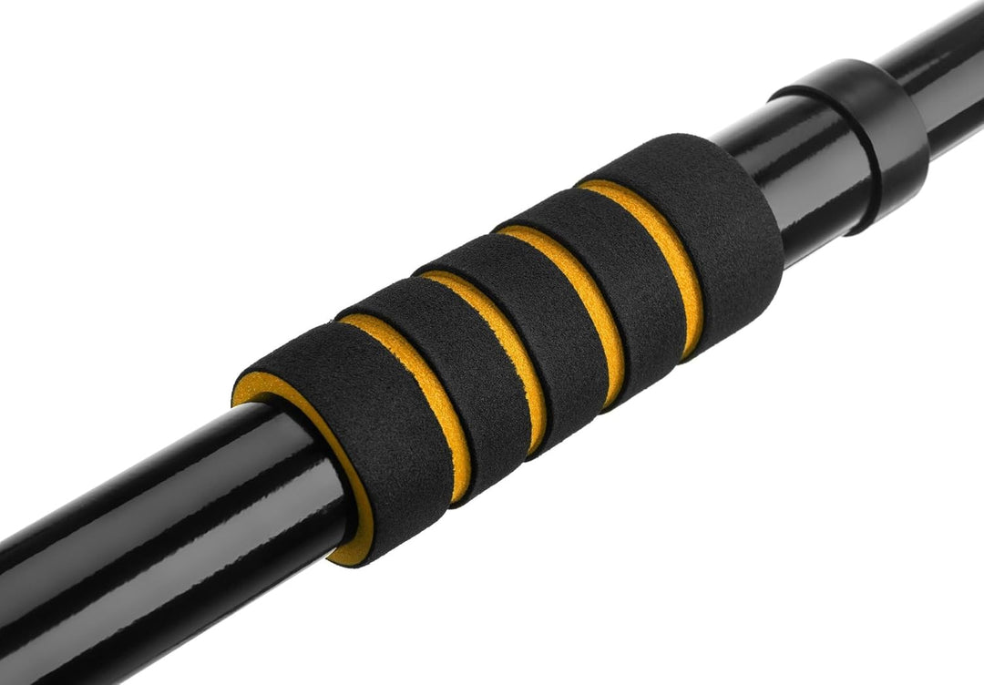 Gymtek Klimmzugstange für Türrahmen - von 70 bis 100 cm - Pull Up Bar, Indoor Reckstange, Klemmstang