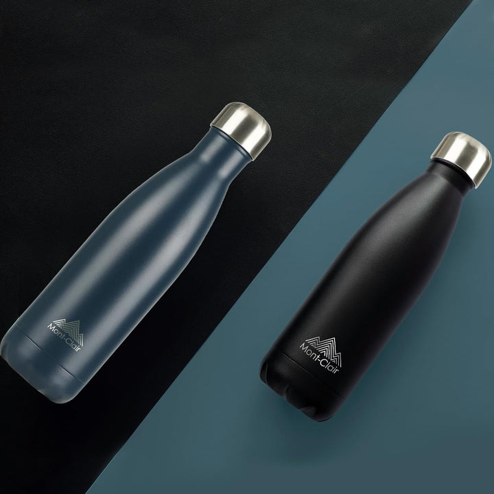 Mont-Clair Trinkflasche Edelstahl - Thermosflasche - BPA-freie - Water Bottle, Edelstahl trinkflasch