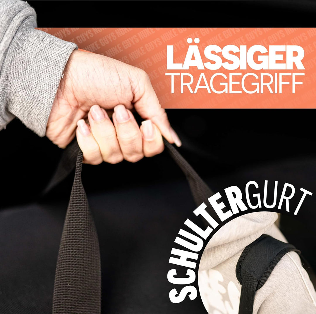 Nuke Guys Detailing Bag Big | Praktische Tasche für den Kofferraum mit Klett für optimale Fixierung