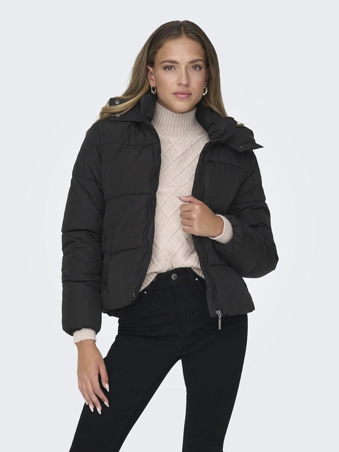 ONLY Female Daunenjacke ONLCALLIE Daunenjacke XL Schwarz, XL Schwarz