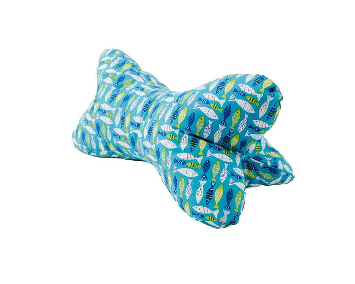 Leseknochen gross ca. 44x23cm | Nackenkissen als Buchstütze und Lesekissen | 60° waschbar aus hochwe