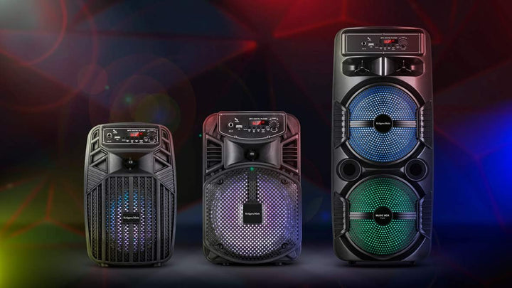 Krüger&Matz Music Box Maxi BT AUX USB Tragbarer Lautsprecher