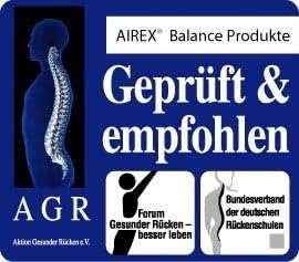Airex Gymnastikmatte / Balance-Pad (3 Farbvarianten), SoftX Koordinationswippe, azul