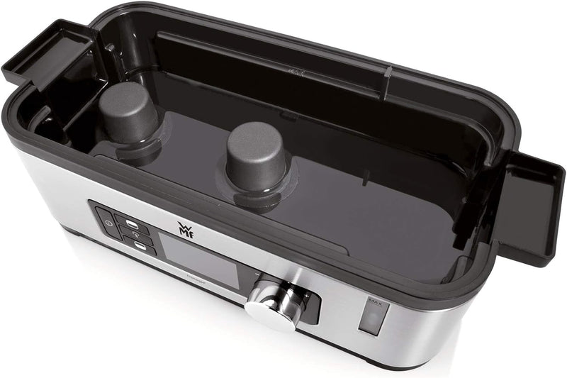 WMF KÜCHENminis Dampfgarer, 2 individuell regulierbare Garräume mit je 2,15 l, Warmhaltefunktion und