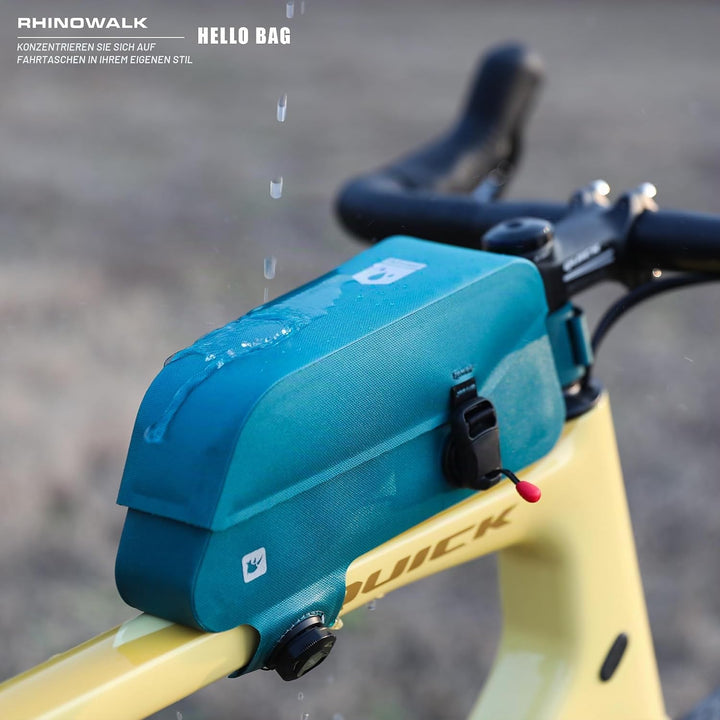 Rhinowalk Fahrrad Rahmentasche mit Magnetverschluss Wasserdicht Rohrtasche Fahrradtasche Fronttasche