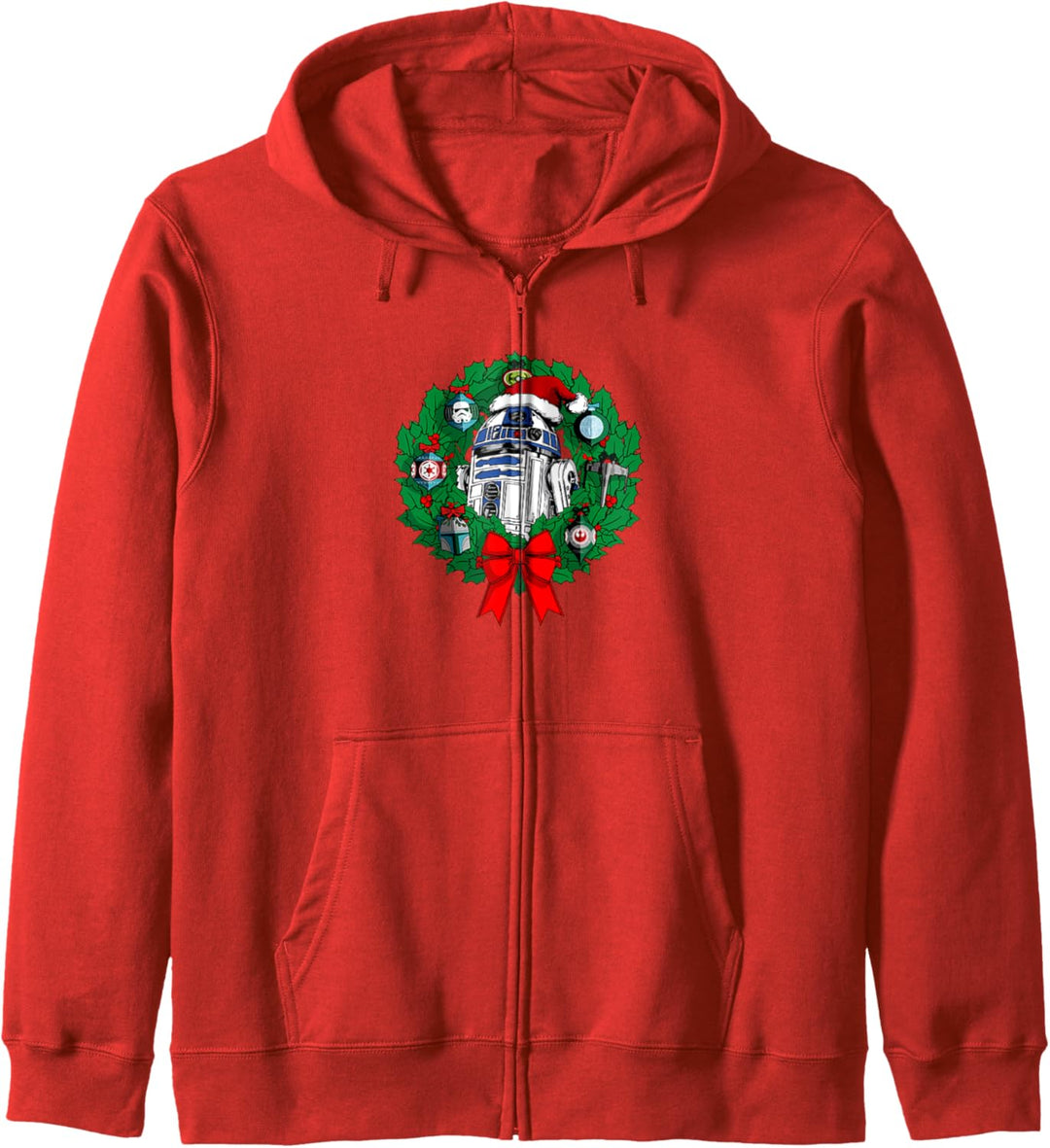 Star Wars Christmas R2-D2 Wreath Kapuzenjacke
