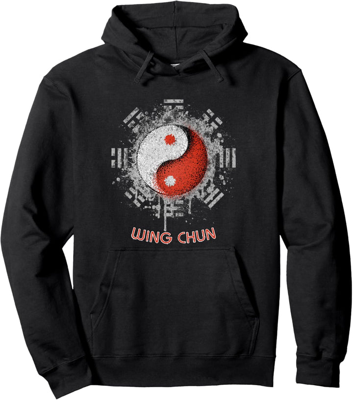 Wing Chun Kung Fu, Yin Yang I Ching Pullover Hoodie