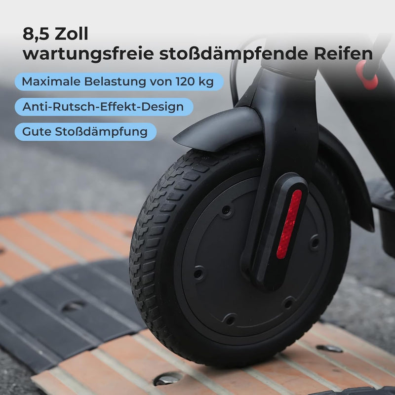 iScooter E Scooter mit Strassenzulassung, 30 km Reichweite, Elektroroller mit Strassenzulassung (ABE