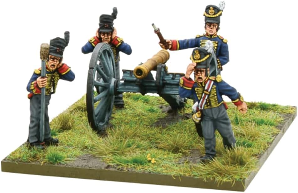Warlord Games 301510002 Waterloo Second Edition Starter-Set Zubehör, unlackiert