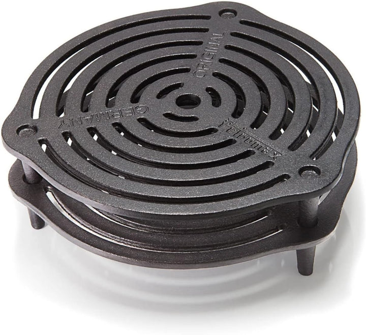 Petromax Stapelrost gr-s30 - Gusseisen Grillrost &amp; Untersetzer | Passgenauer Gusseisenrost für Feuer