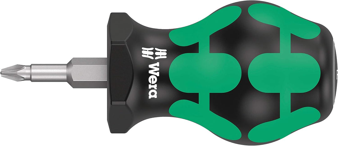 Wera '05008871001 Set 2 Stubby Schraubendreher-Satz, 5-teilig Stubby Set 2, Stubby Set 2