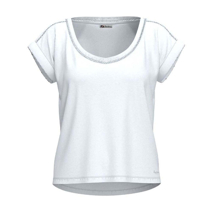 Pepe Jeans Damen Adelaide T-Shirt S White (White), S White (White)
