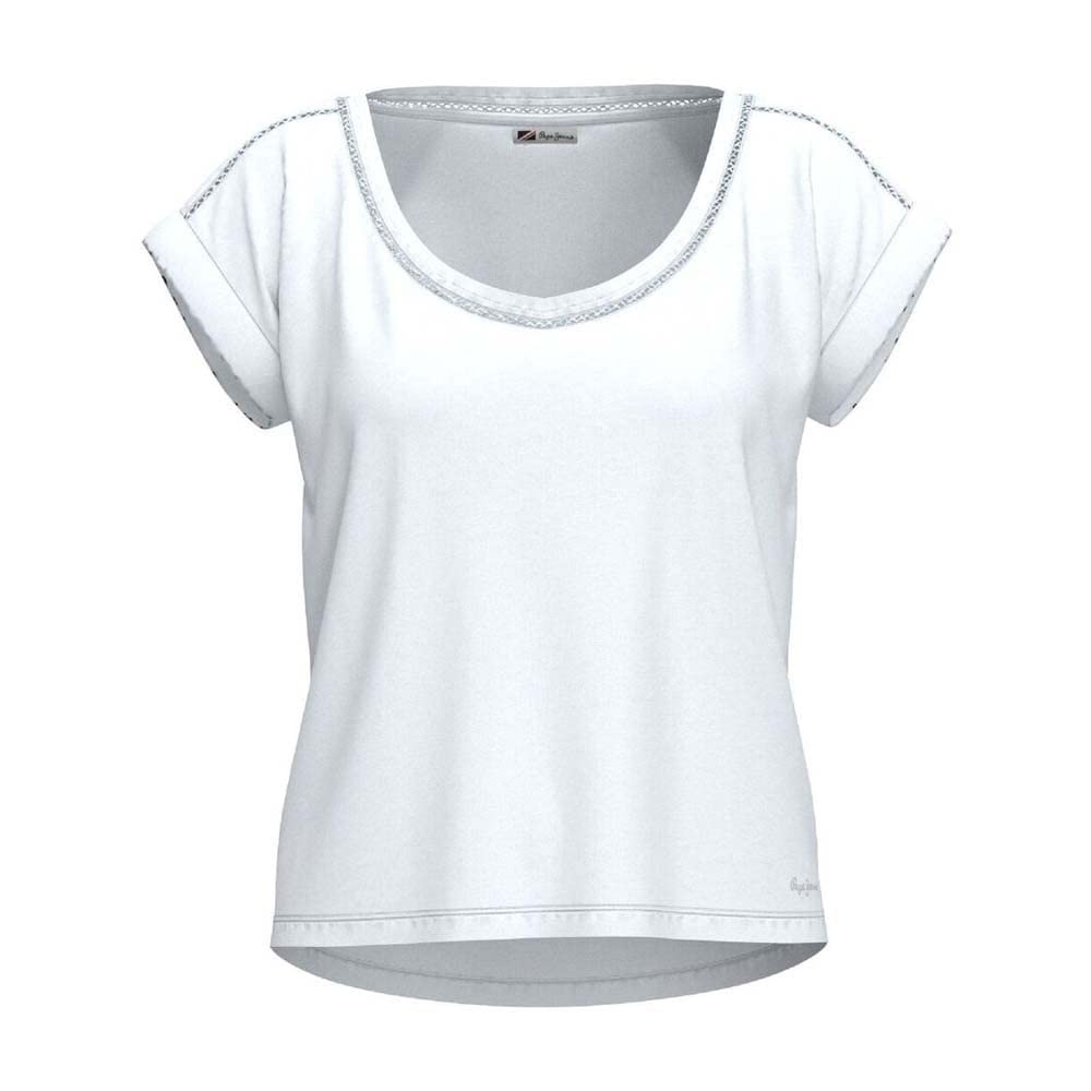 Pepe Jeans Damen Adelaide T-Shirt XS White (White), XS White (White)
