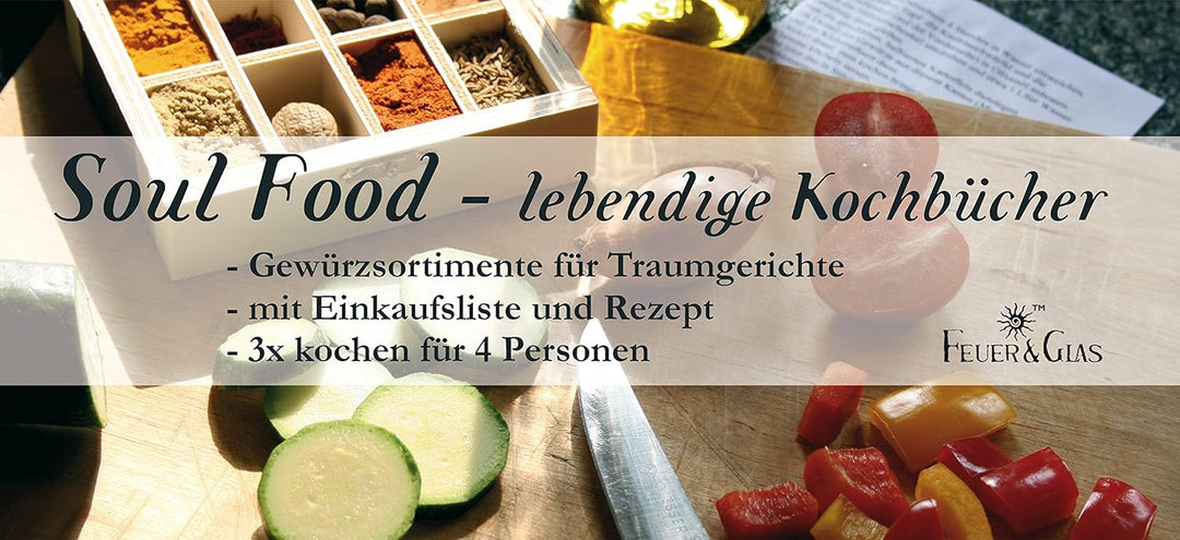 Southwestern Pumpkin Soup – 8 Gewürze Set für den Amerikanische Kürbissuppe (54g) – in einem schönen