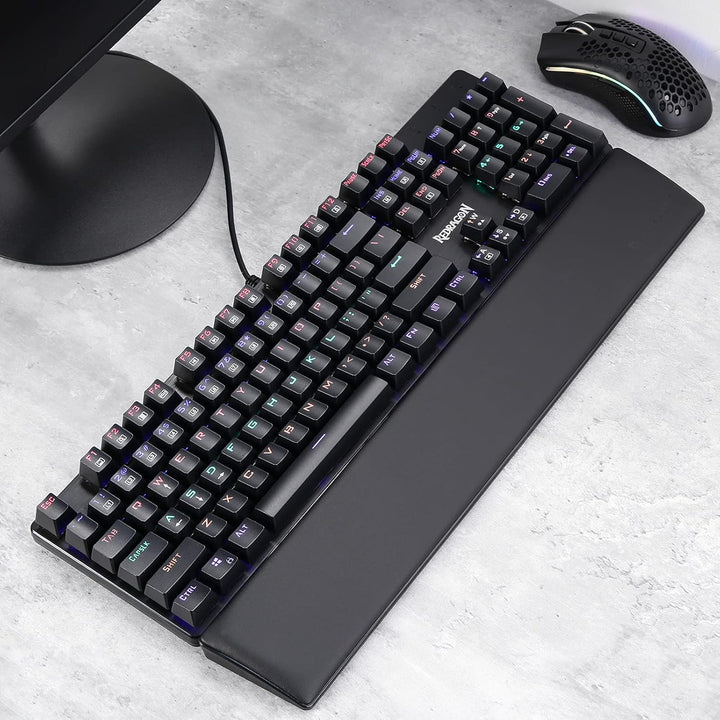 Redragon P037 Meteor L Computer Tastatur Handballenauflage, Ergonomische Handballenauflageaus weiche