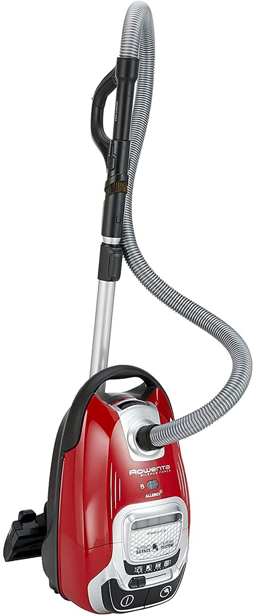 Rowenta RO7473 Silence Force Allergy+ | Bodenstaubsauger mit Beutel | grosse Staubbeutelkapazität: 4