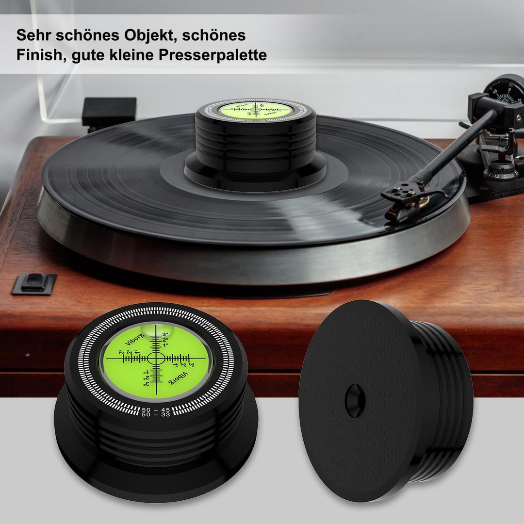 Tertullus 3-in-1 Plattengewichtsstabilisator 50Hz 304G Vinyl Klemme Plattenstabilisator Plattenspiel