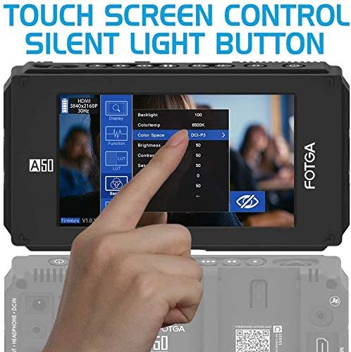 Fotga DP500IIIS A50TLS 5-Zoll FHD Video Camera Field Monitor Touchscreen Feldmonitor, 3D-LUT, 3G SDI