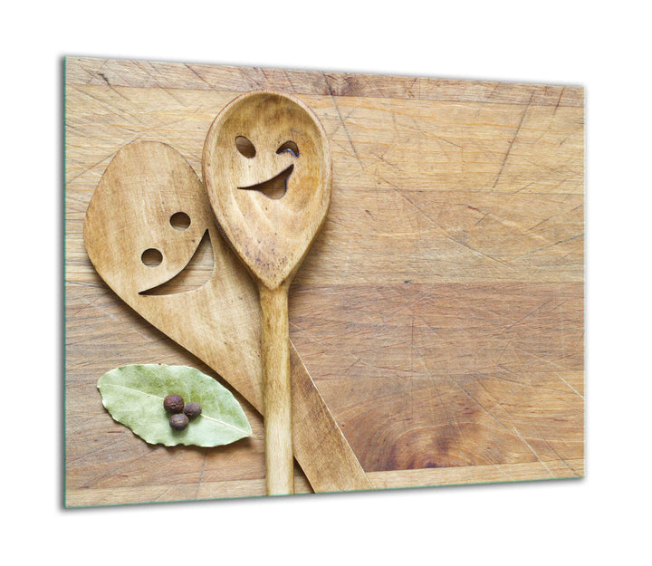 TMK ArtDeko Herdabdeckplatte 1 Teilig 60x52 cm - Spritzschutz Herdabdeckung – Herdschutz aus Sicherh