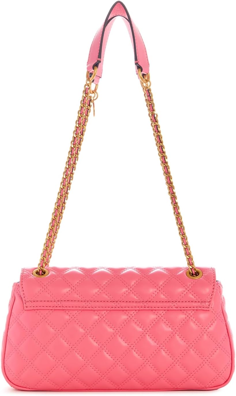 GUESS Damen Giully Umwandelbare Klappe Crossbody, Flap Wassermelone, Wassermelone