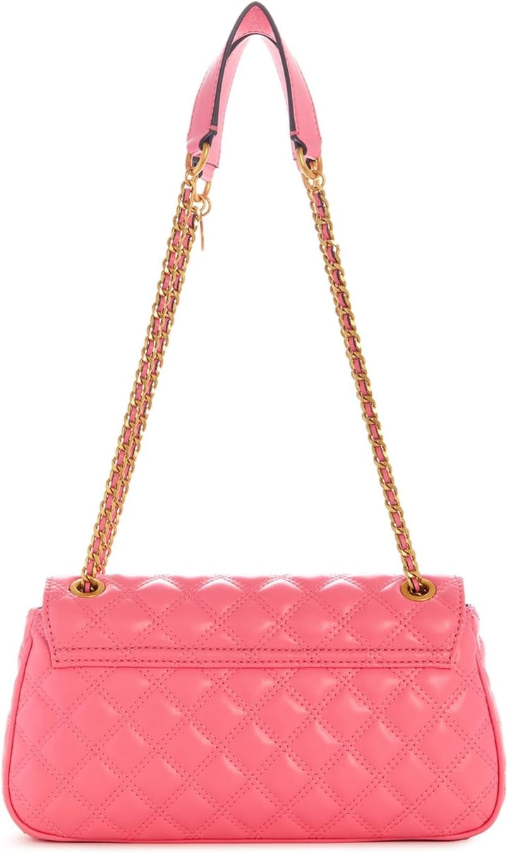 GUESS Damen Giully Umwandelbare Klappe Crossbody, Flap Wassermelone, Wassermelone