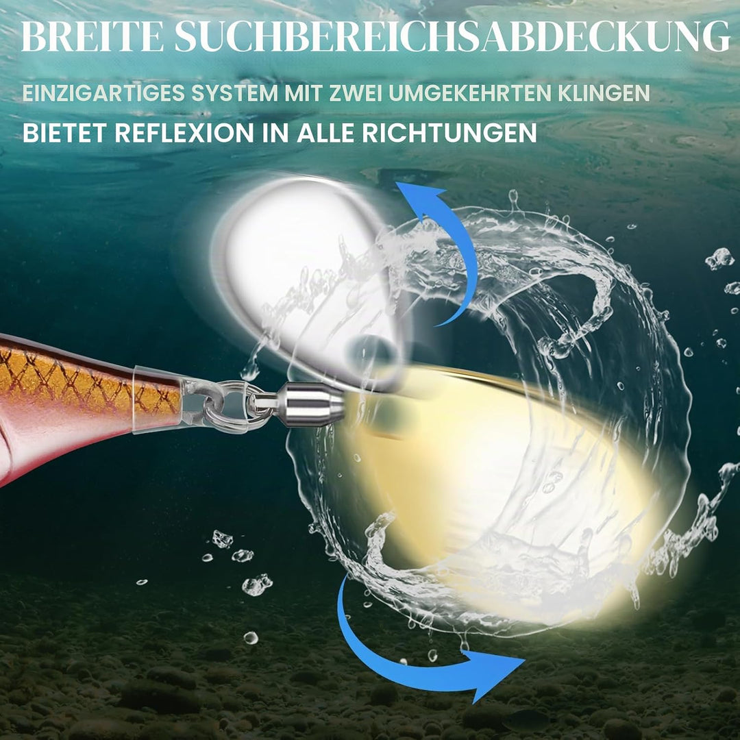 TRUSCEND Ultimativer Suchköder mit Vibrierender Schwimm, Blink und Jig Aktion, Leicht zu Fangende An