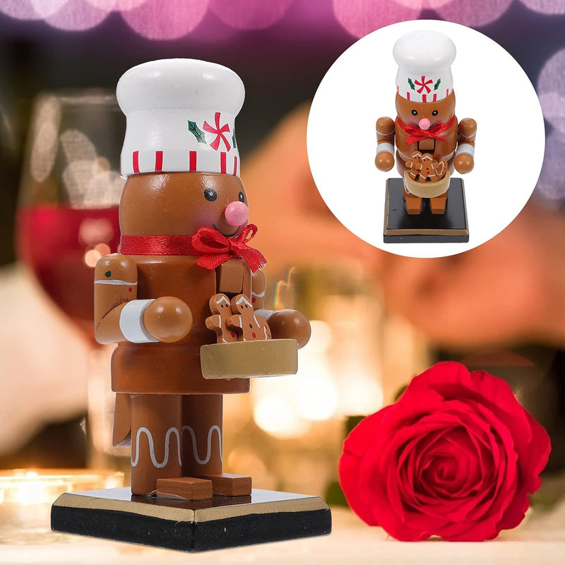 Nussknacker Holzfiguren Lebkuchenmann Soldat Figur: Weihnachtsfiguren Weihnachten Deko Figuren Dekof