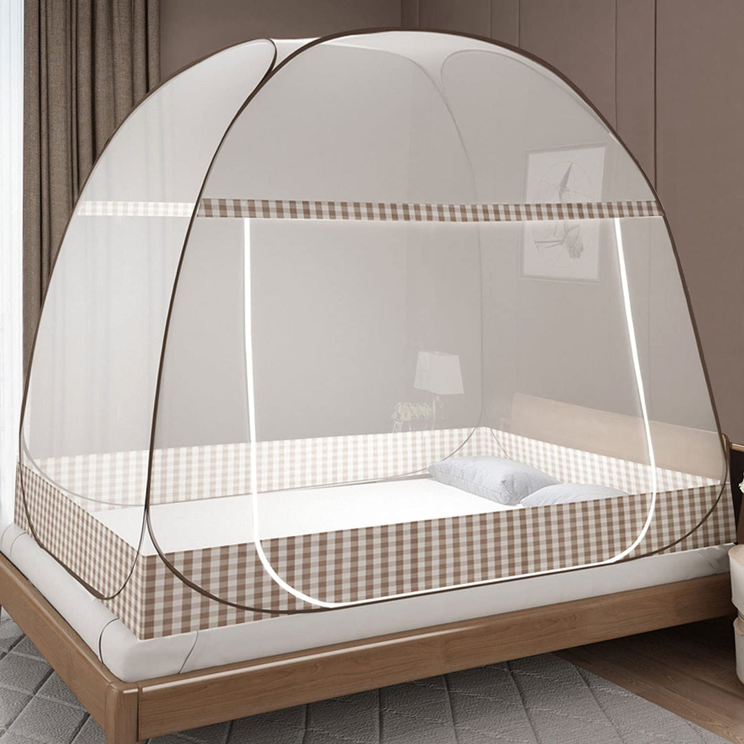 Moskitonetz Bett Pop Up, Faltbares Bett-Moskitonetz, Tragbares Reise-moskitonetz, Moskito-Campingzel