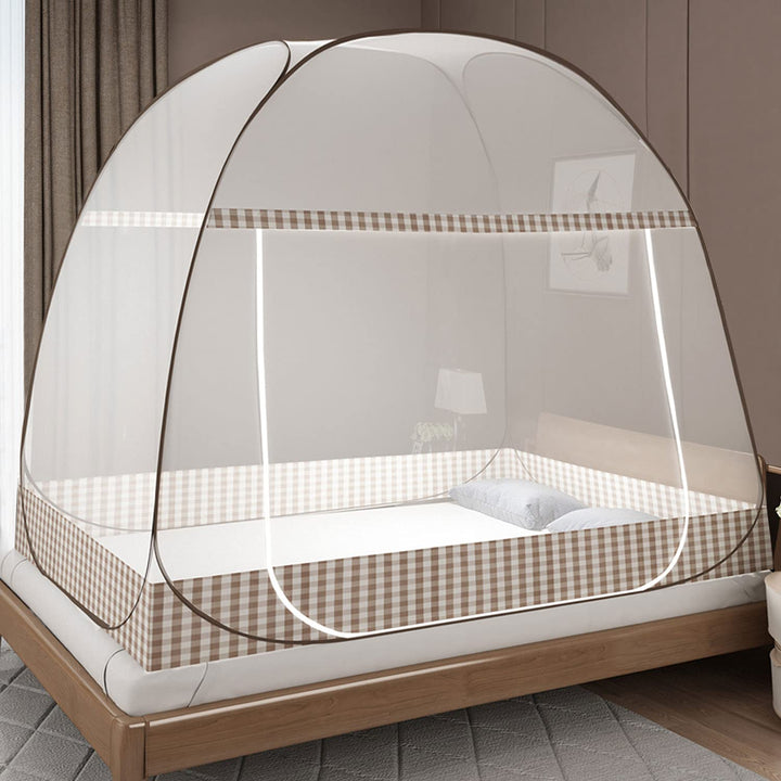 Moskitonetz Bett Pop Up, Faltbares Bett-Moskitonetz, Tragbares Reise-moskitonetz, Moskito-Campingzel