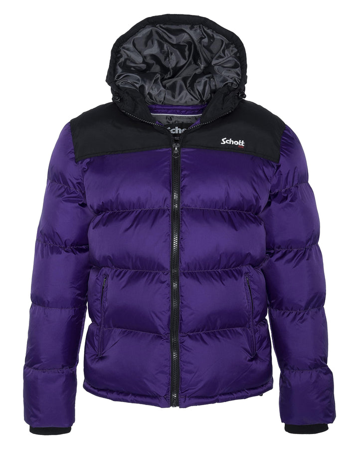 Schott NYC Unisex Jacke XS Lila, XS Lila