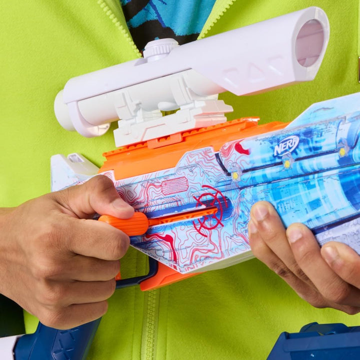 Nerf Loadout Arctic Zerostriker Blaster und N1 Darts, LOADOUT ARCTIC ZEROSTRIKER