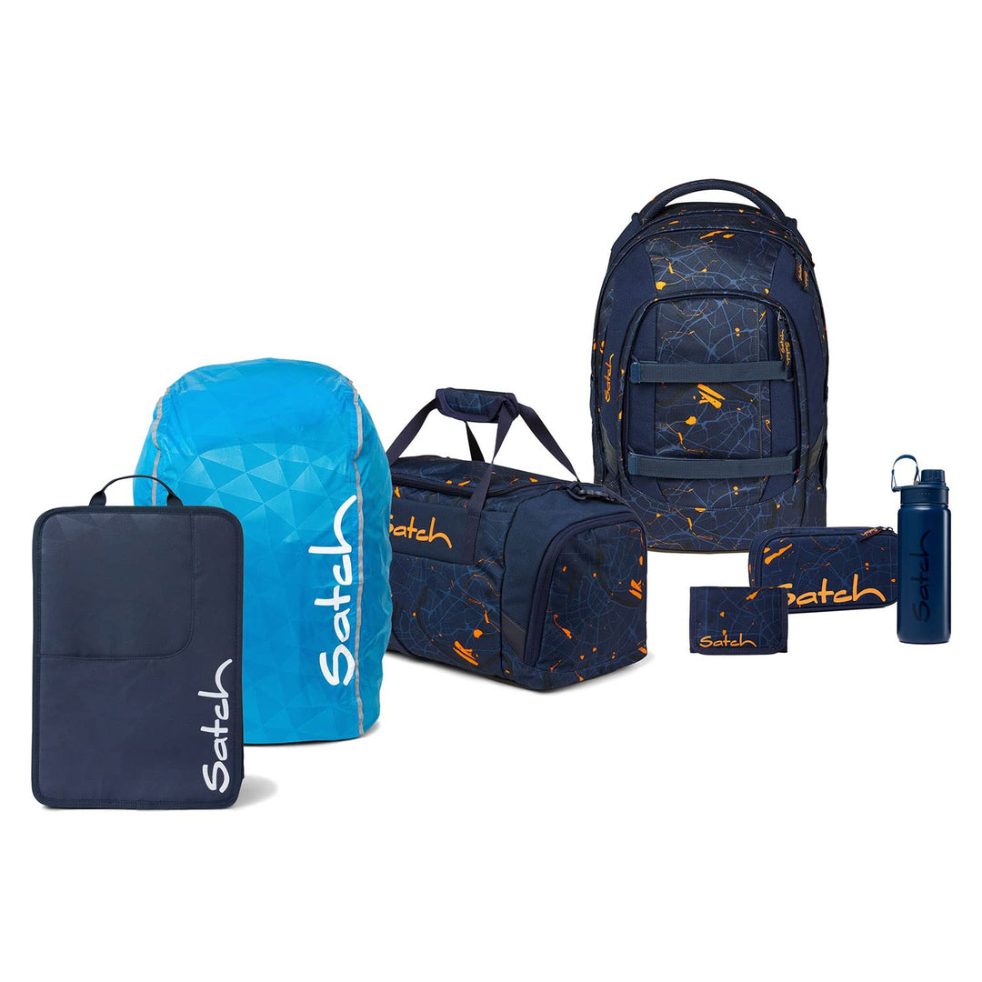 satch Pack Schulrucksack Set 7tlg. Kollektor Edition Urban Journey, Urban Journey