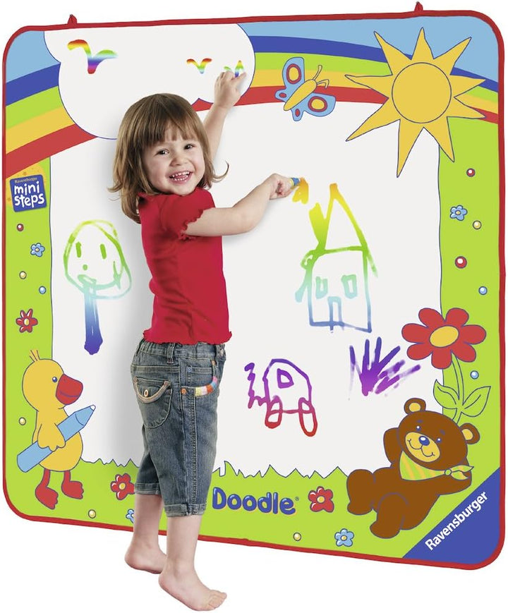 Ravensburger ministeps Aqua Doodle XXL Color - 04493 / Malmatte zum Aufhängen für kreativen Malspass