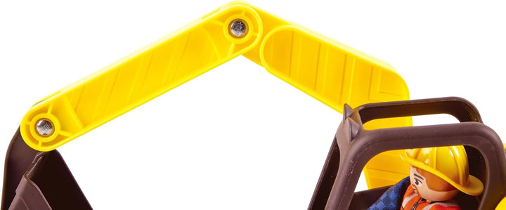 Hape Bagger, 360° drehbaren Korpus, Einer beweglichen Schaufel und realistischen Gummirädern, ab 24