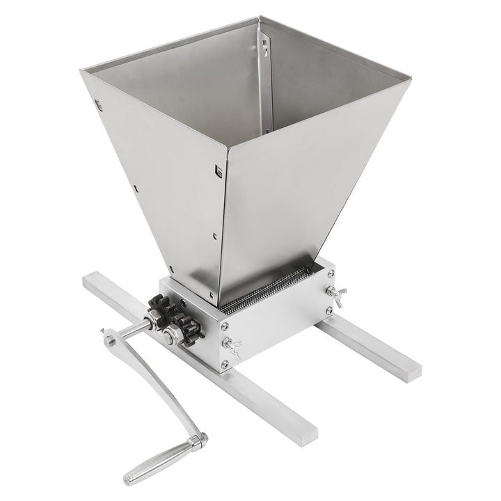 Getreidemühle Flockenquetsche Schrotmühle Haferquetsche 4L handgekurbelt und elektrisch betrieben ve