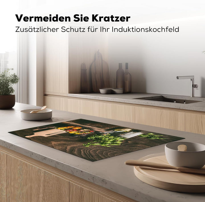 Herdabdeckplatte Einteilig Küche Ceranfeld Abdeckplatte Cerankochfeld Abdeckung Induktionskochfeld S