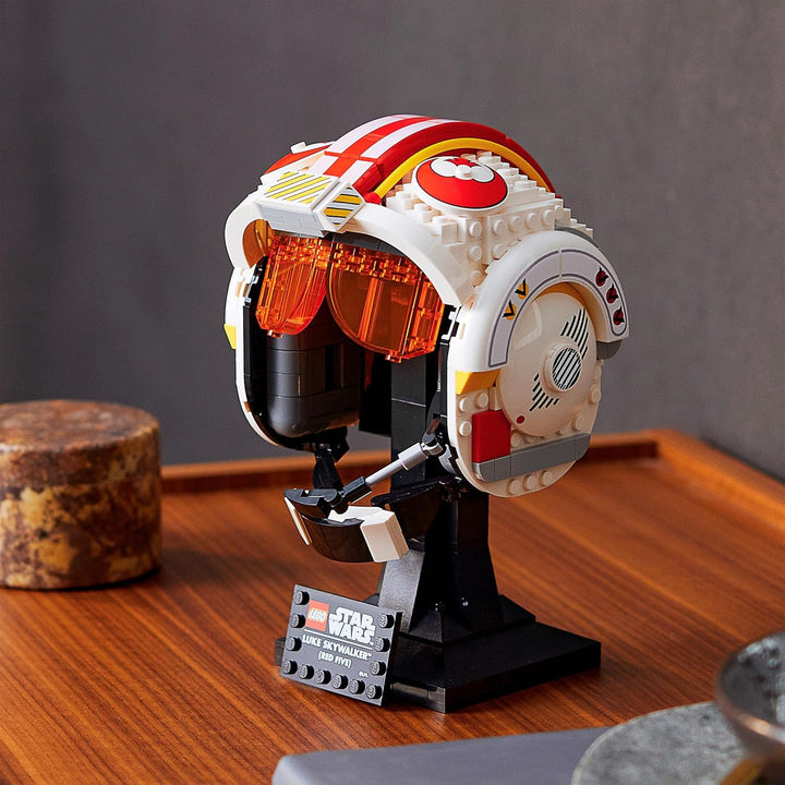 LEGO 75327 Star Wars Helm von Luke Skywalker (Rot Fünf) Modell, Sammlerstück und ein tolles Geschenk