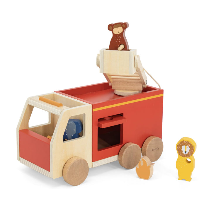 Trixie Houten brandweerwagen