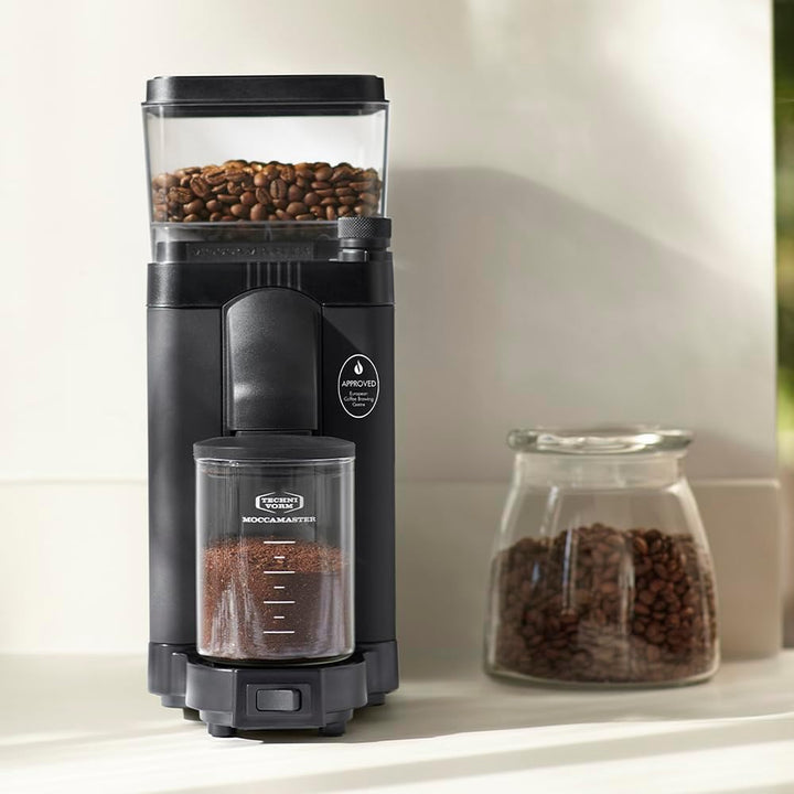 Moccamaster KM5 Kaffeemühle, Filterkaffee, Matt Black, Matt Black