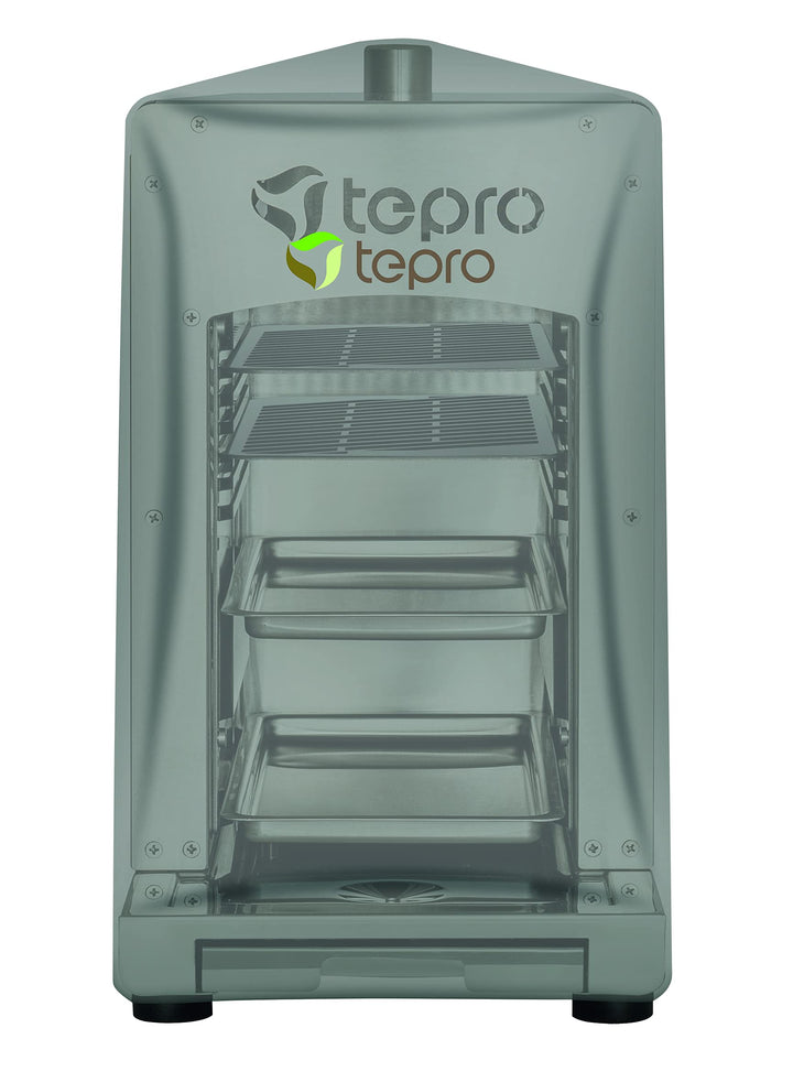 tepro 8413 Universal Abdeckhaube für Steakgrill, anthrazit 39 Abdeckhaube Single, 39 Abdeckhaube Sin