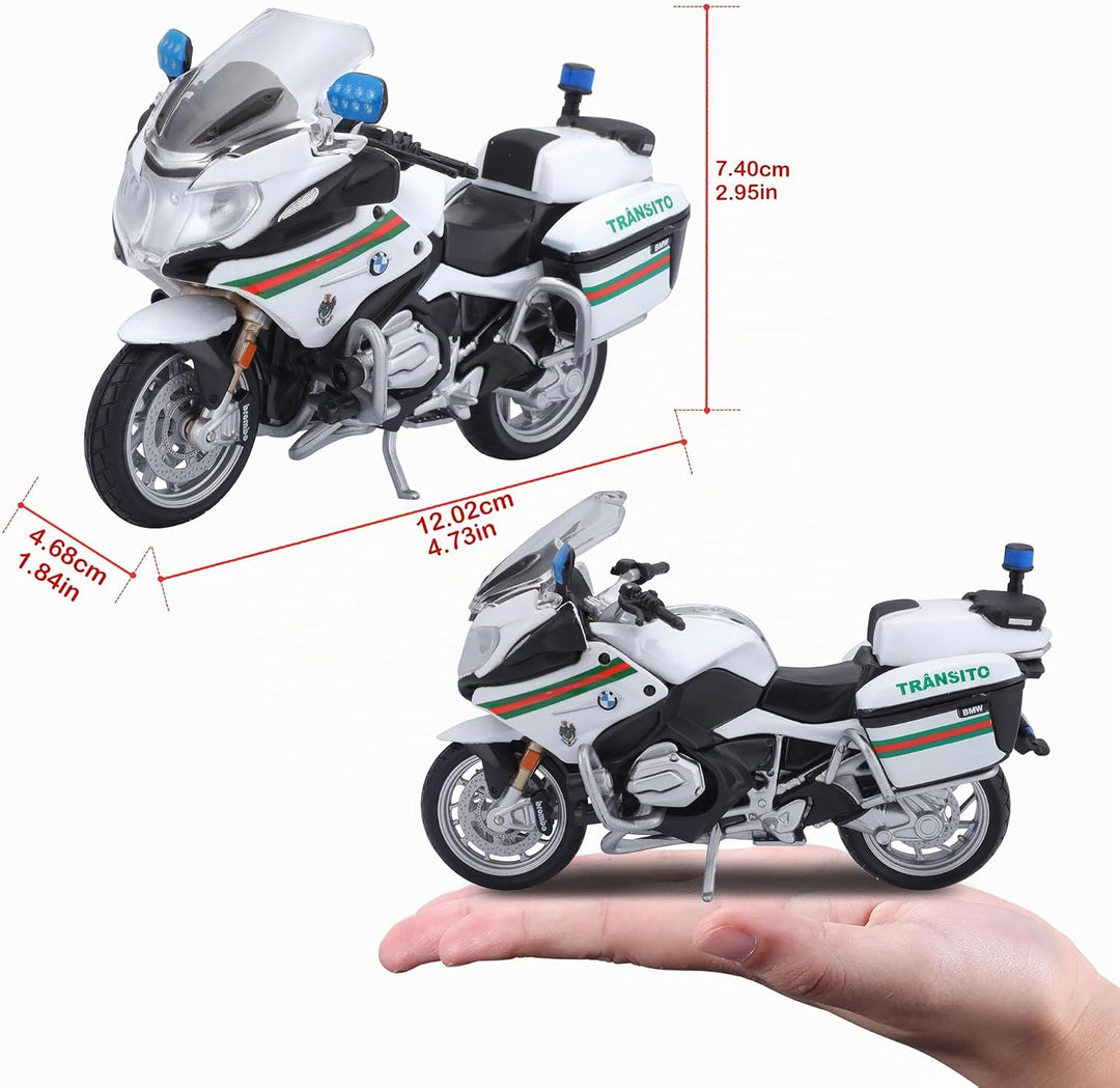 BMW R 1200 RT Polizei Deutschland Maisto Motorrad Modell 1:18