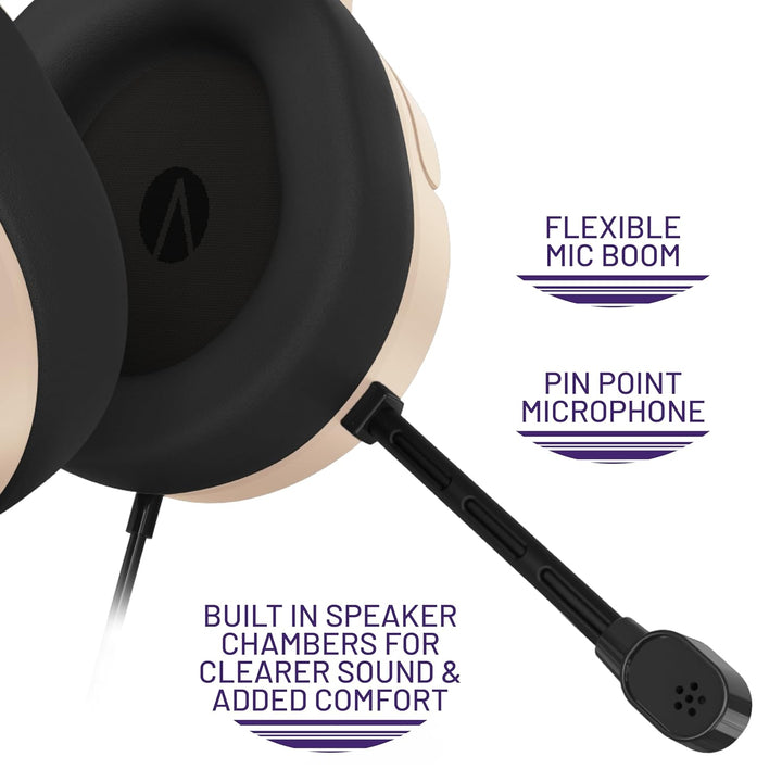 Panther Gaming Headset Sand (PS4/PS5/XBOX/NSW), Sand