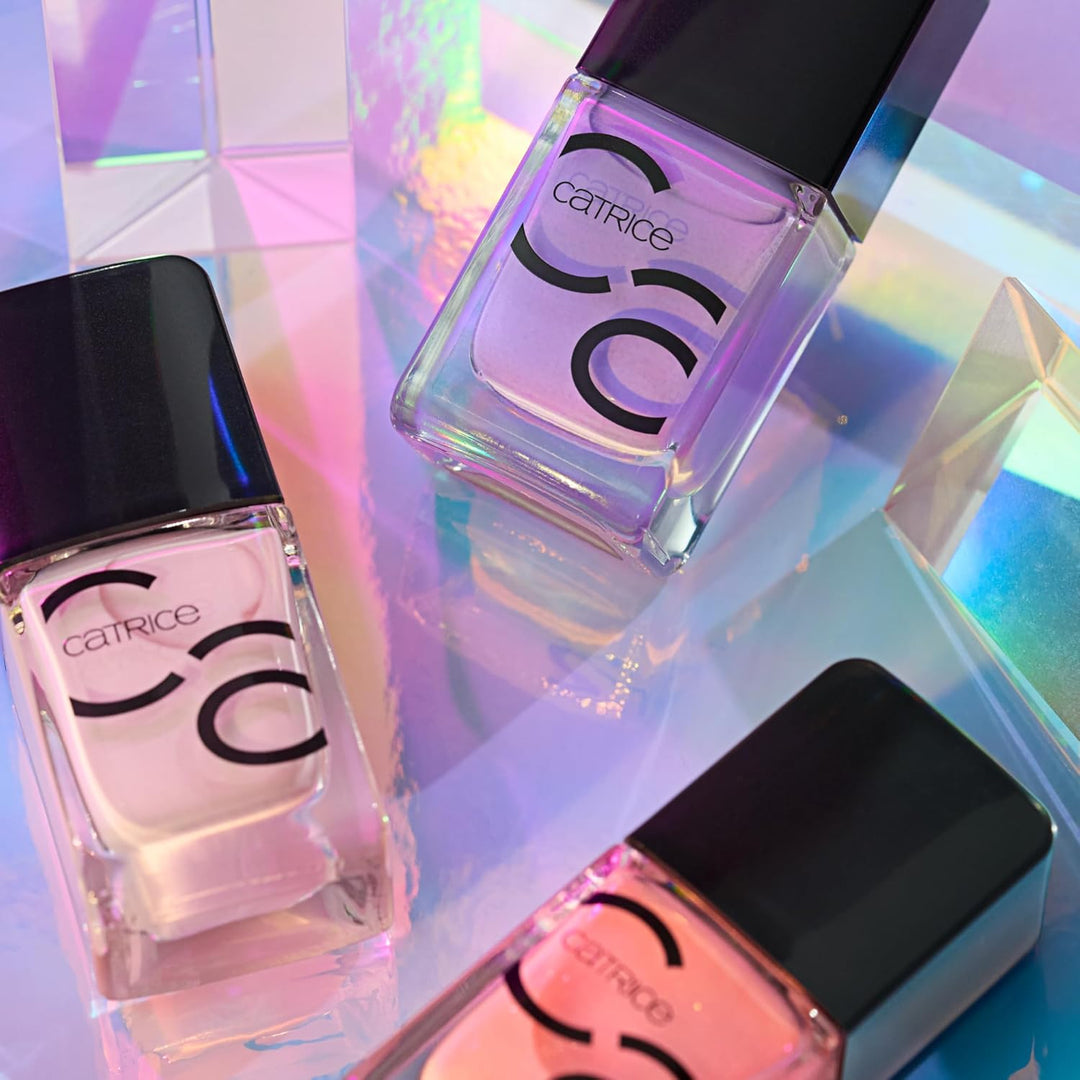 Catrice ICONAILS Gel Lacquer No More Monday Blue-s, Gel Nagellack in Hellblau, langanhaltend, vegan,