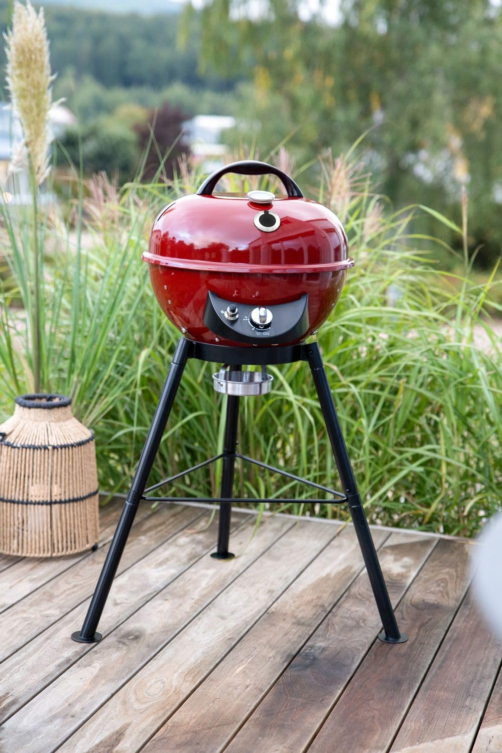 Outdoorchef Gas Kugelgrill City 420 G SE Red mit Tragetasche
