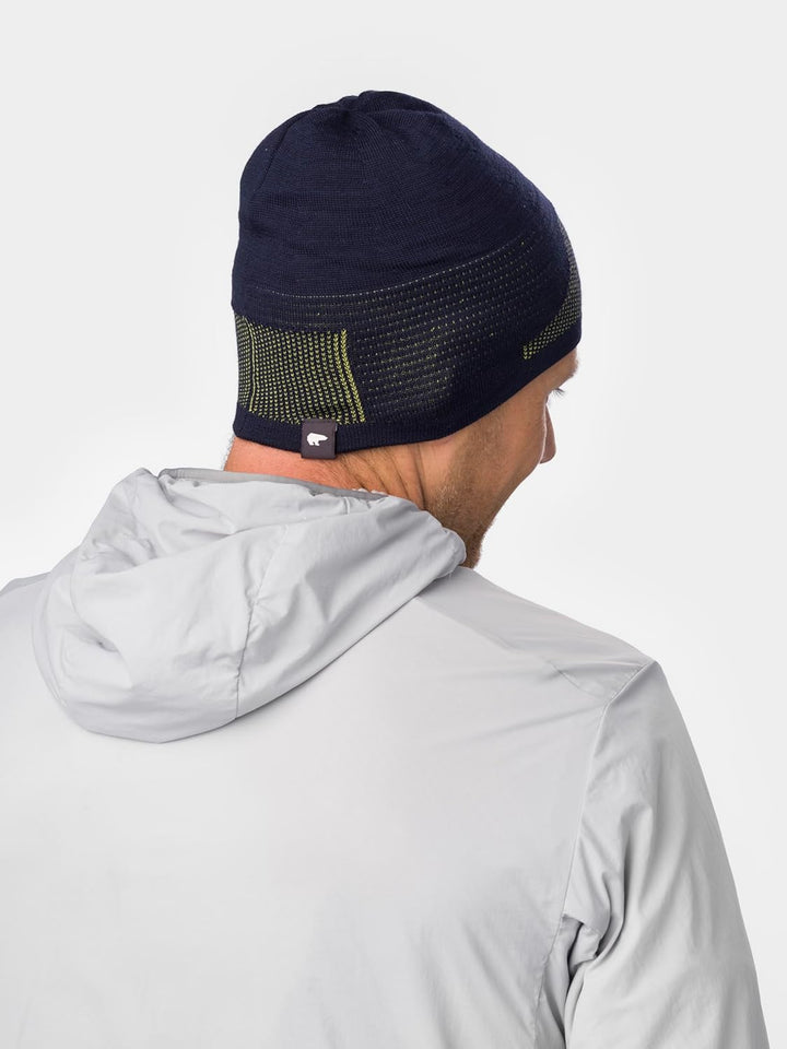 Eisbär Mütze Herren & Damen Active Pro - Merino Beanie Unisex Funktionelle atmungsaktive Sportmütze